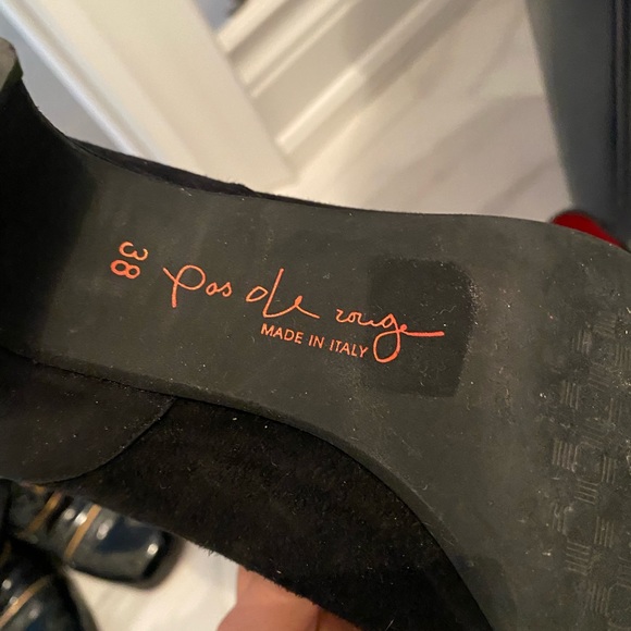 Mint condition black suede - Picture 3 of 3